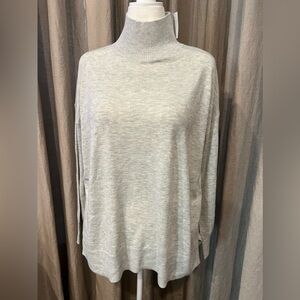 LOFT turtleneck tunic sweater